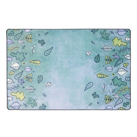 Falling Leaves Border Carpets