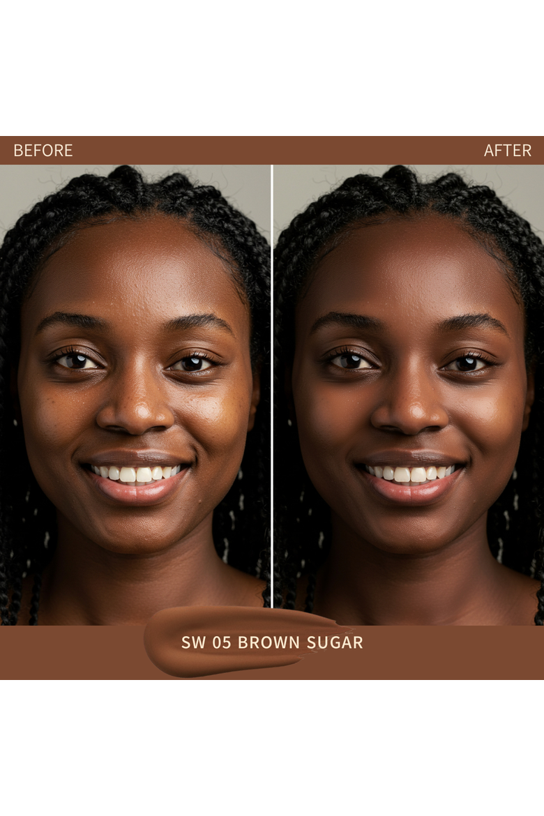Seamless Fit Foundation Duo, Alternate, color, BROWN SUGAR