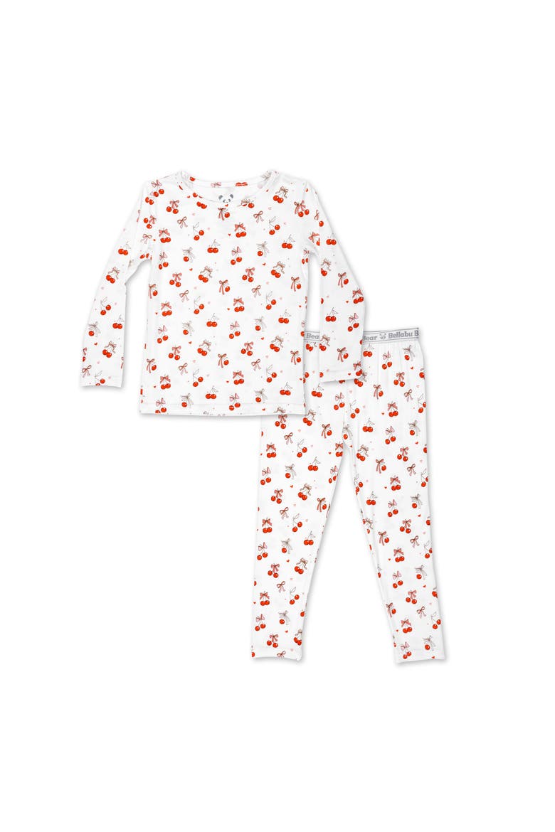 Kids' Cherry On Top Set of 2 Piece Pajamas, Main, color, Cherry On Top