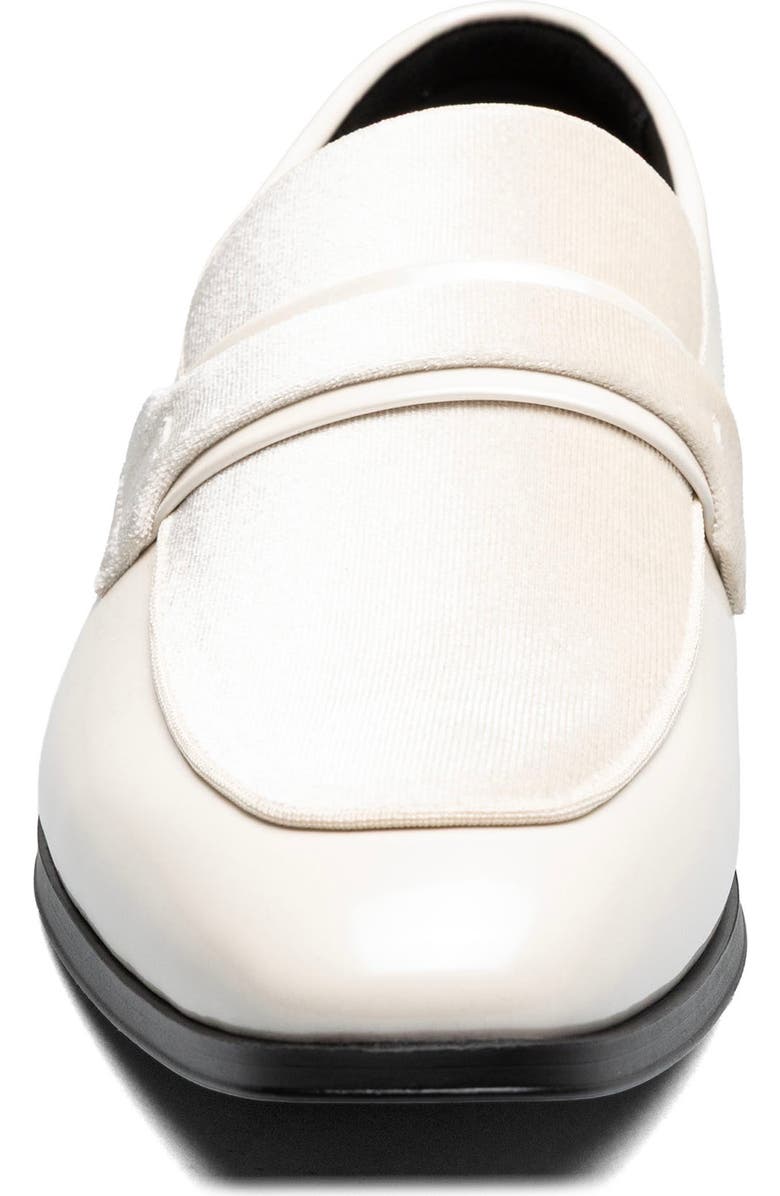 Stacy Adams Spratley Saddle Loafer, Alternate, color, Ivory