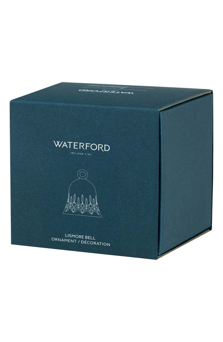 Waterford Lismore Bell Crystal Ornament, Alternate, color,