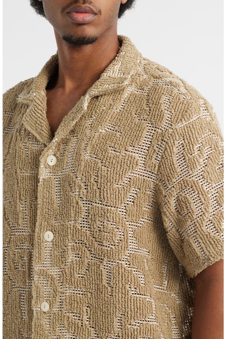 Sunero Camp Shirt, Alternate, color, BEIGE