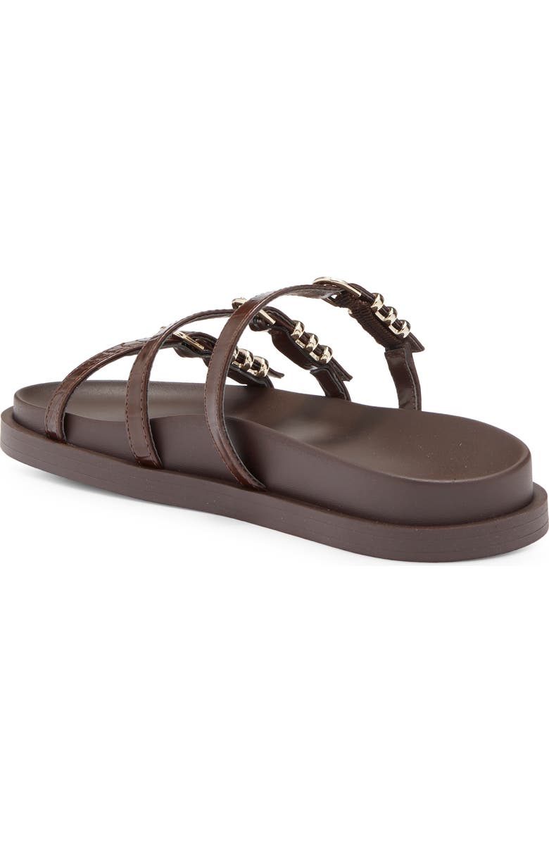 Abound Aimee Slide Sandal, Alternate, color, Brown Chocolate Croco