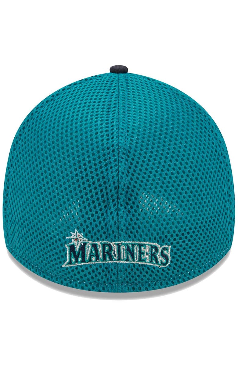 New Era Men's New Era Navy Seattle Mariners Team Neo 39THIRTY Flex Hat, Alternate, color, 