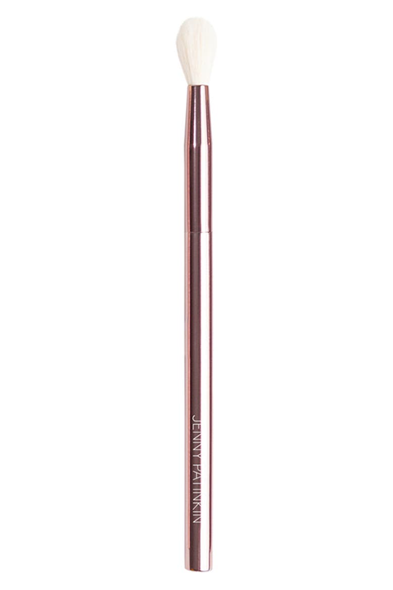 Sustainable Luxury Crease Makeup Brush, Main, color, ROSE GOLD