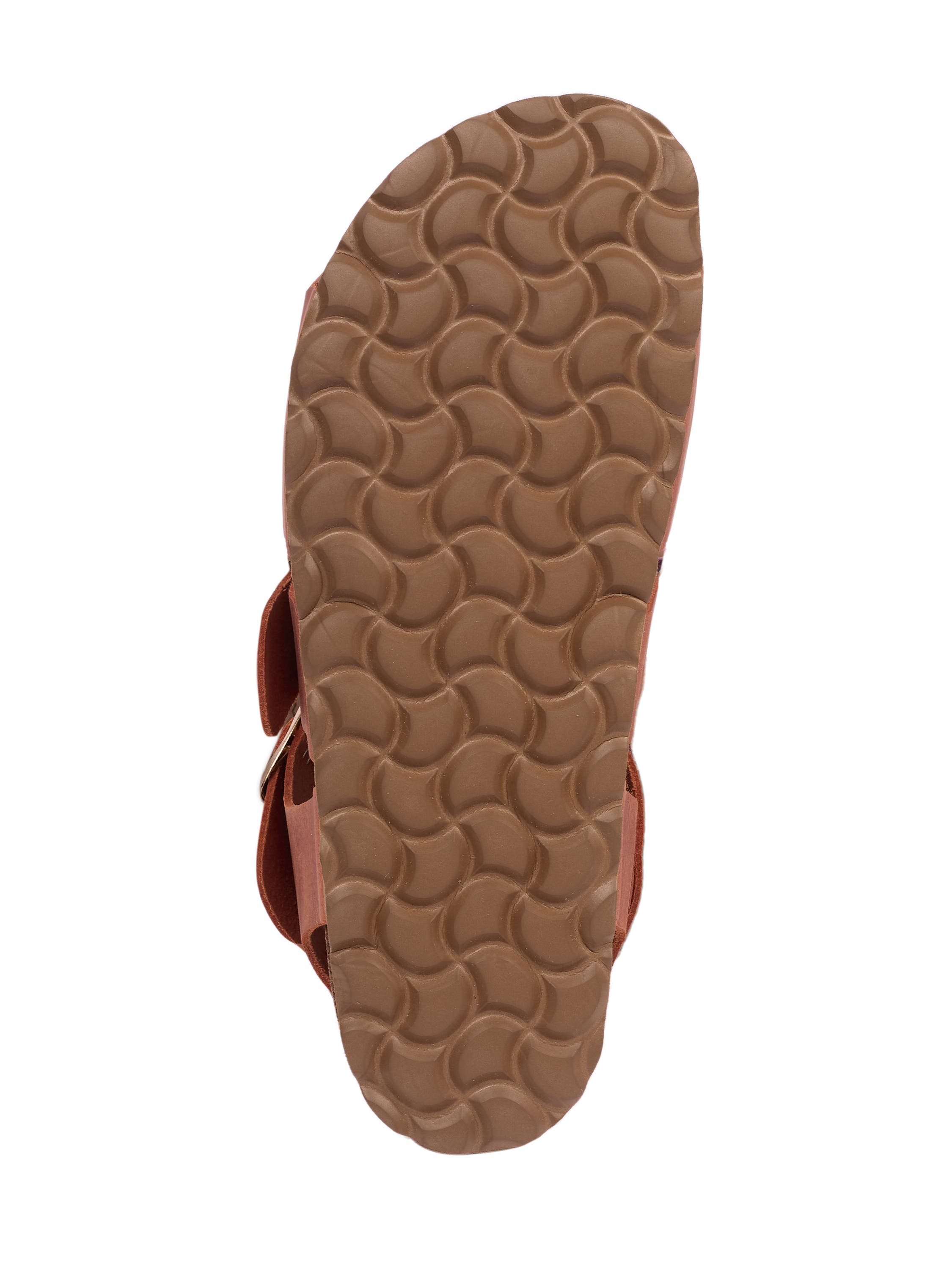 Celtic & Co. Triple Strap Sandal, Alternate, color, Cognac