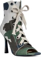 AZALEA WANG Rooftop Peep Toe Bootie