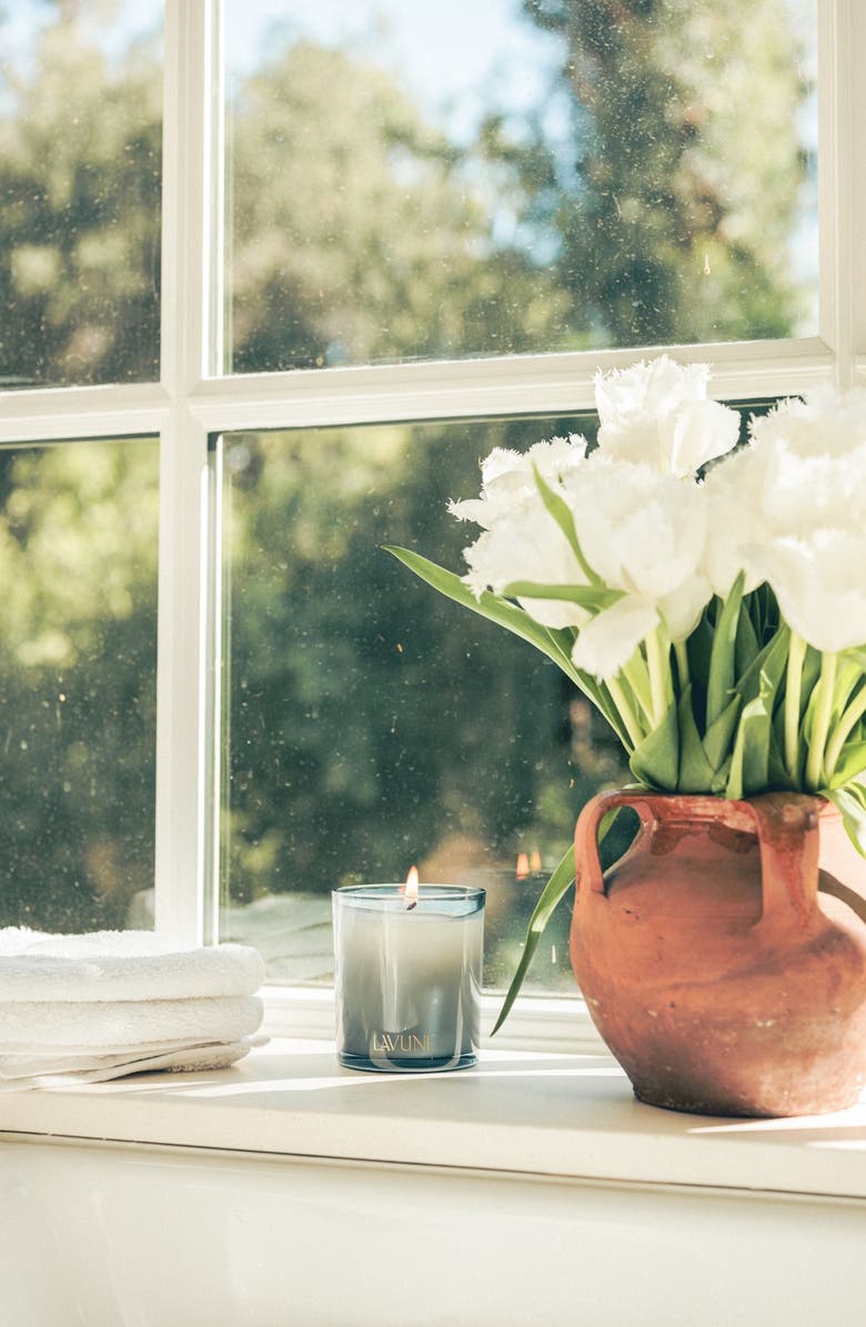 LAVUNE No. 1 Aurora Candle, Alternate, color, Dark Blue