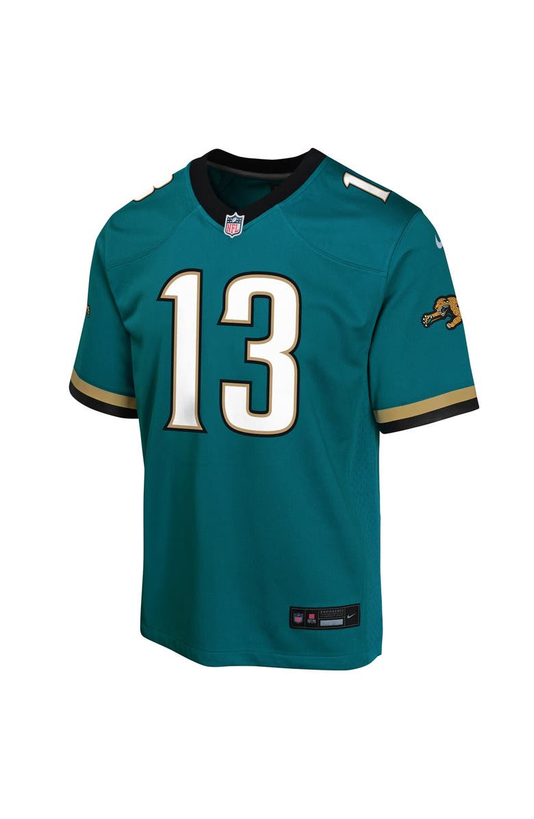 Nike Youth Nike Christian Kirk Teal Jacksonville Jaguars Prowler Throwback Player Game Jersey, Alternate, color, 