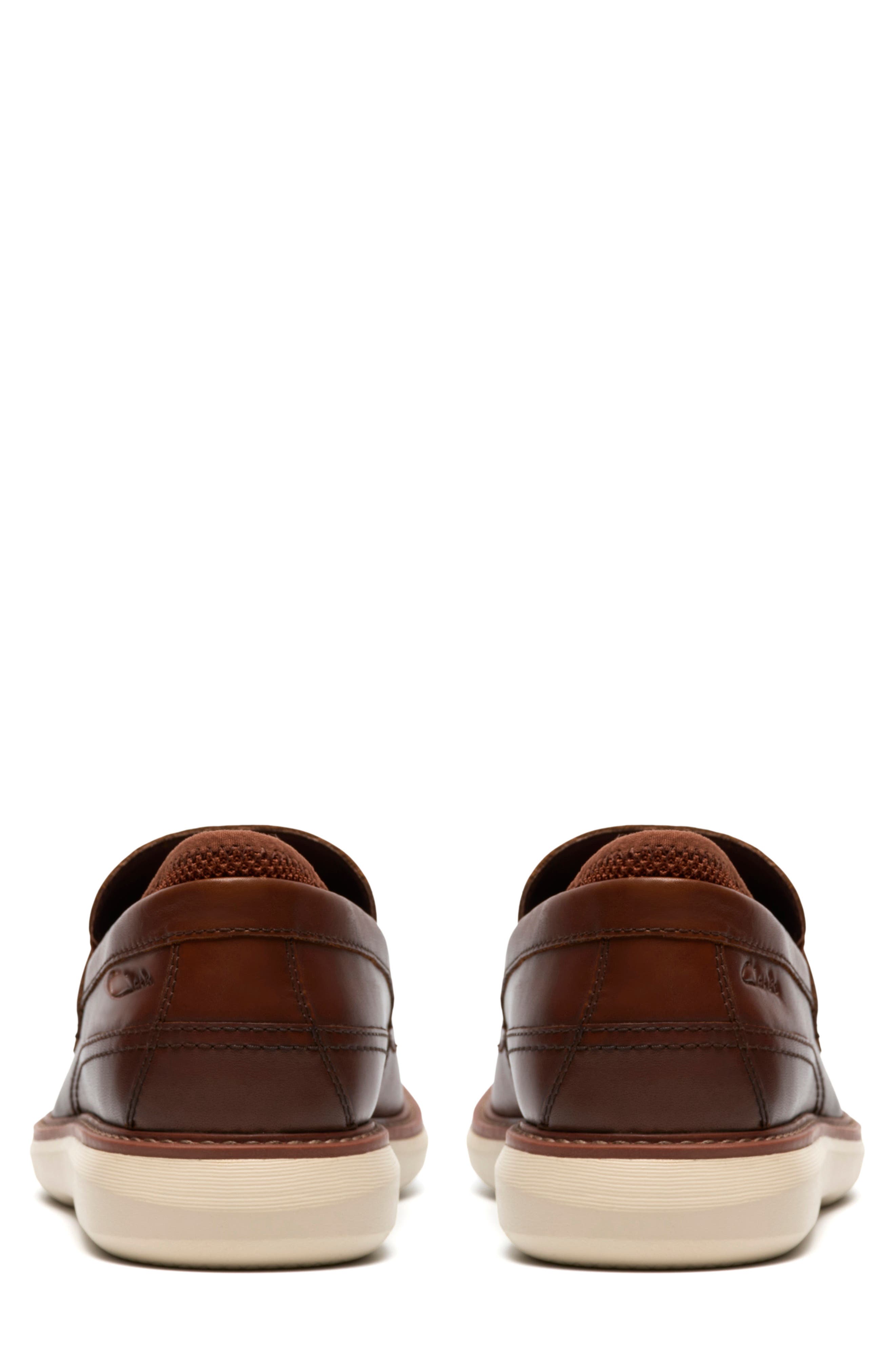 Clarks<sup>®</sup> Brantin Loafer, Alternate, color, Tan Leather