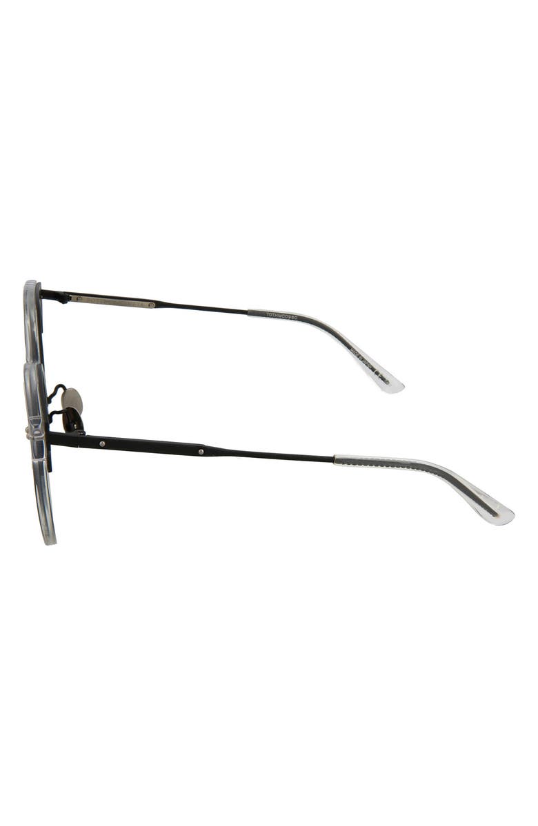 Bottega Veneta 50mm Round Sunglasses, Alternate, color,