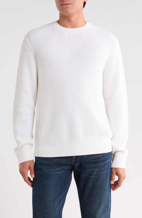 Arrowhead Stitch Crewneck Sweater