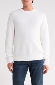 Vince Arrowhead Stitch Crewneck Sweater