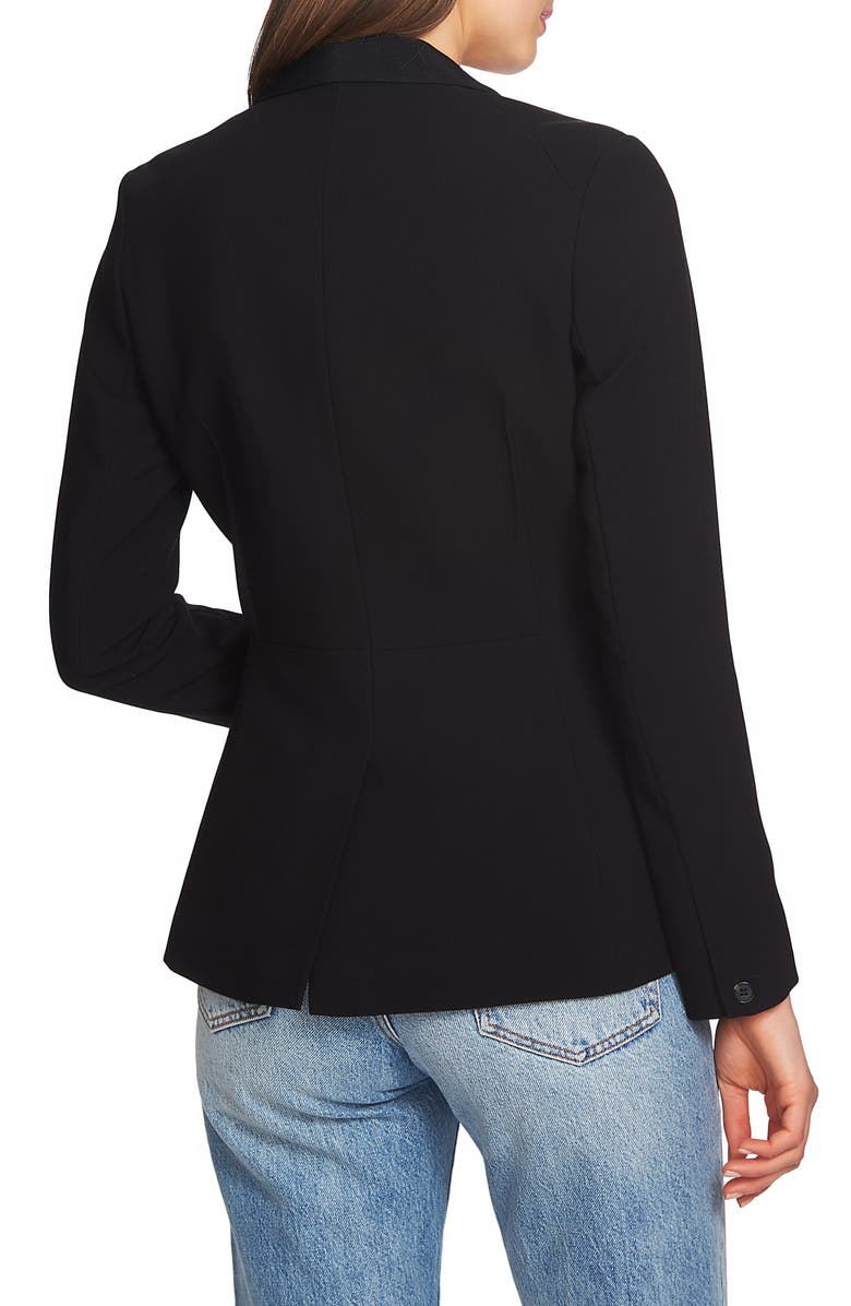 1.STATE One-Button Stretch Crepe Blazer, Alternate, color,