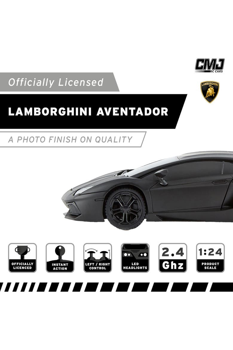 Lamborghini Black Lp7004 Remote Controlled Car, Alternate, color, Multicolored