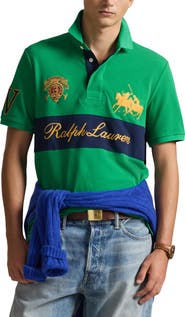 Polo Ralph Lauren Classic Fit Crest Cotton Graphic Polo