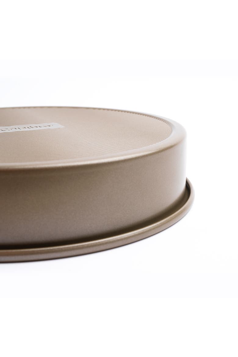 9.5 x 2-Inch Round Steel Nonstick Baking and Cake Pan, Alternate, color, Brown