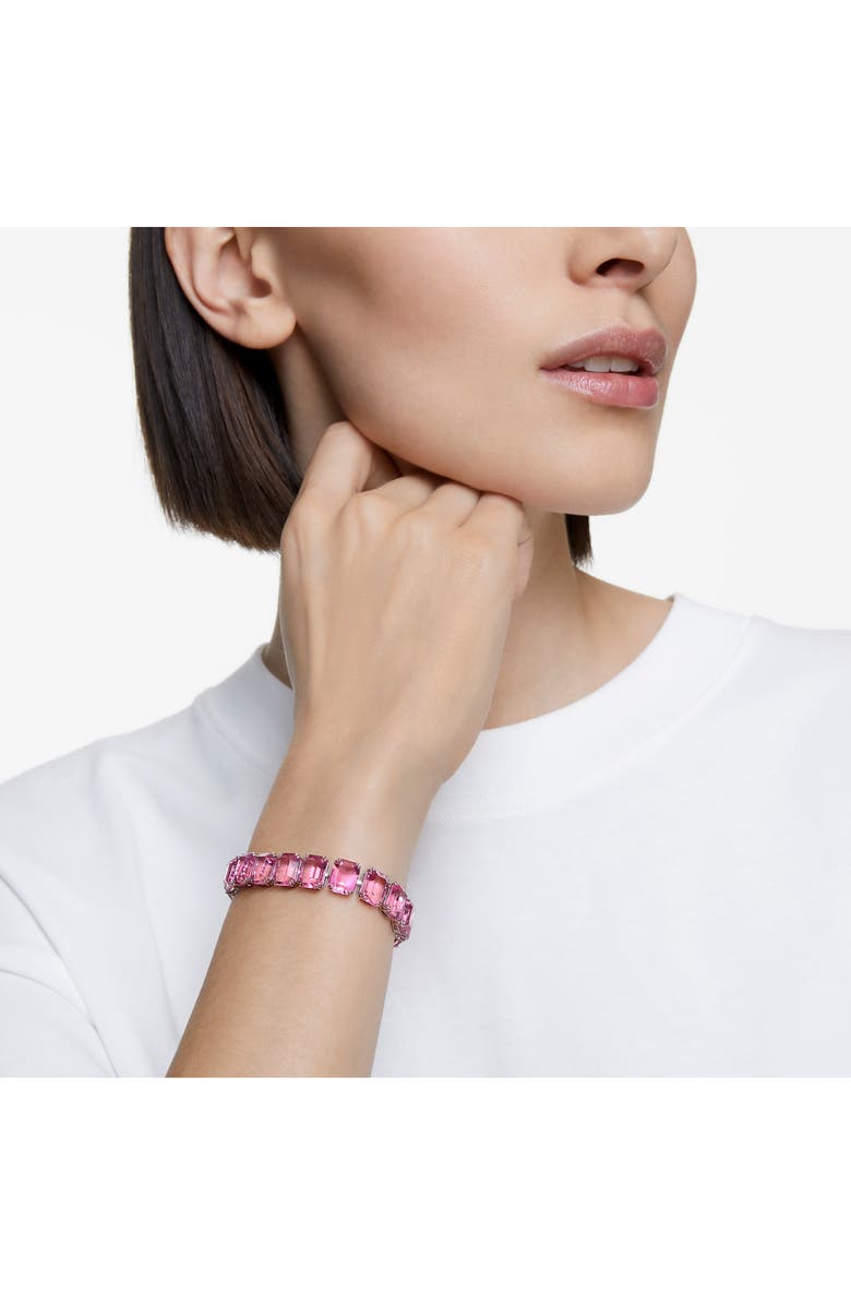 Swarovski Millenia Tennis Bracelet, Alternate, color, 