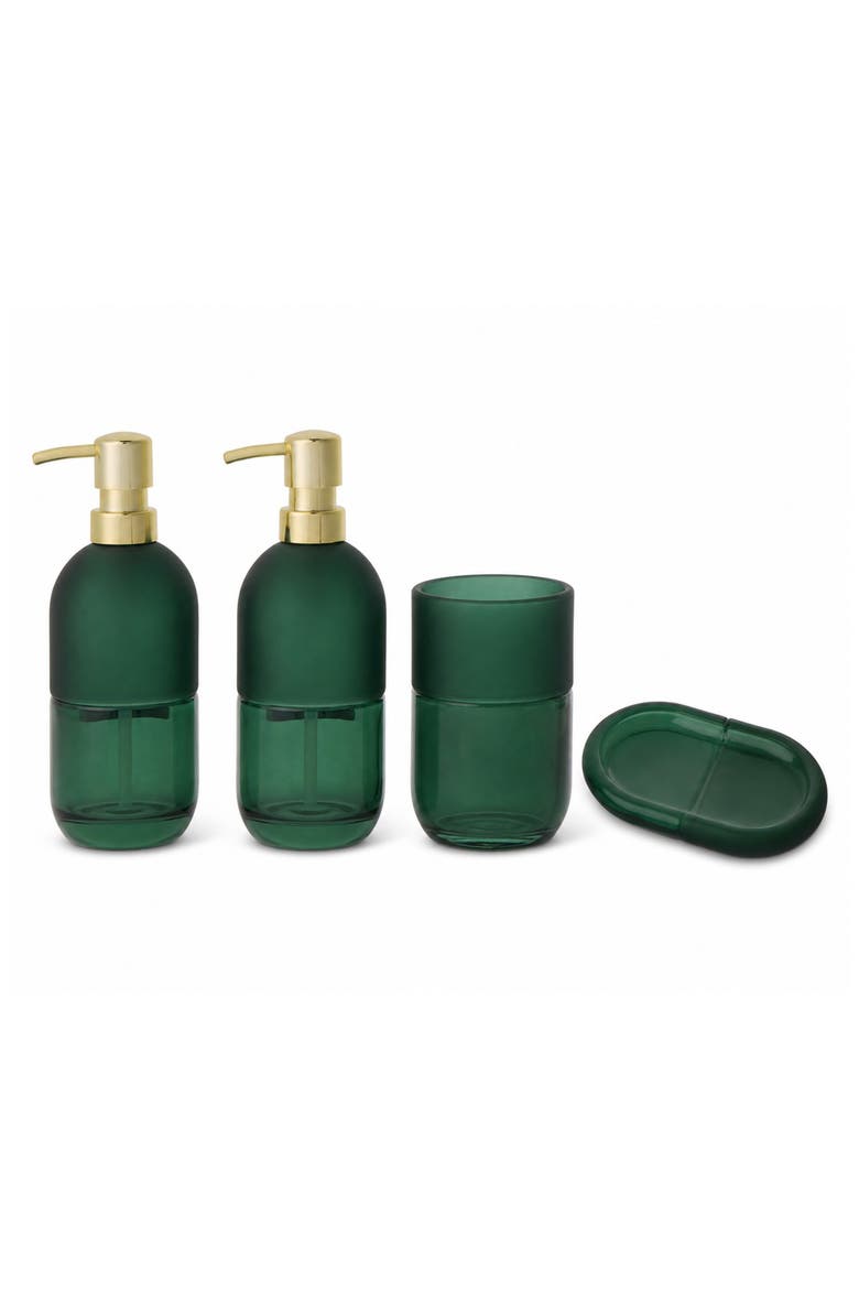 Cairo 4-Piece Bathroom Accessory Set, Main, color, SAGE