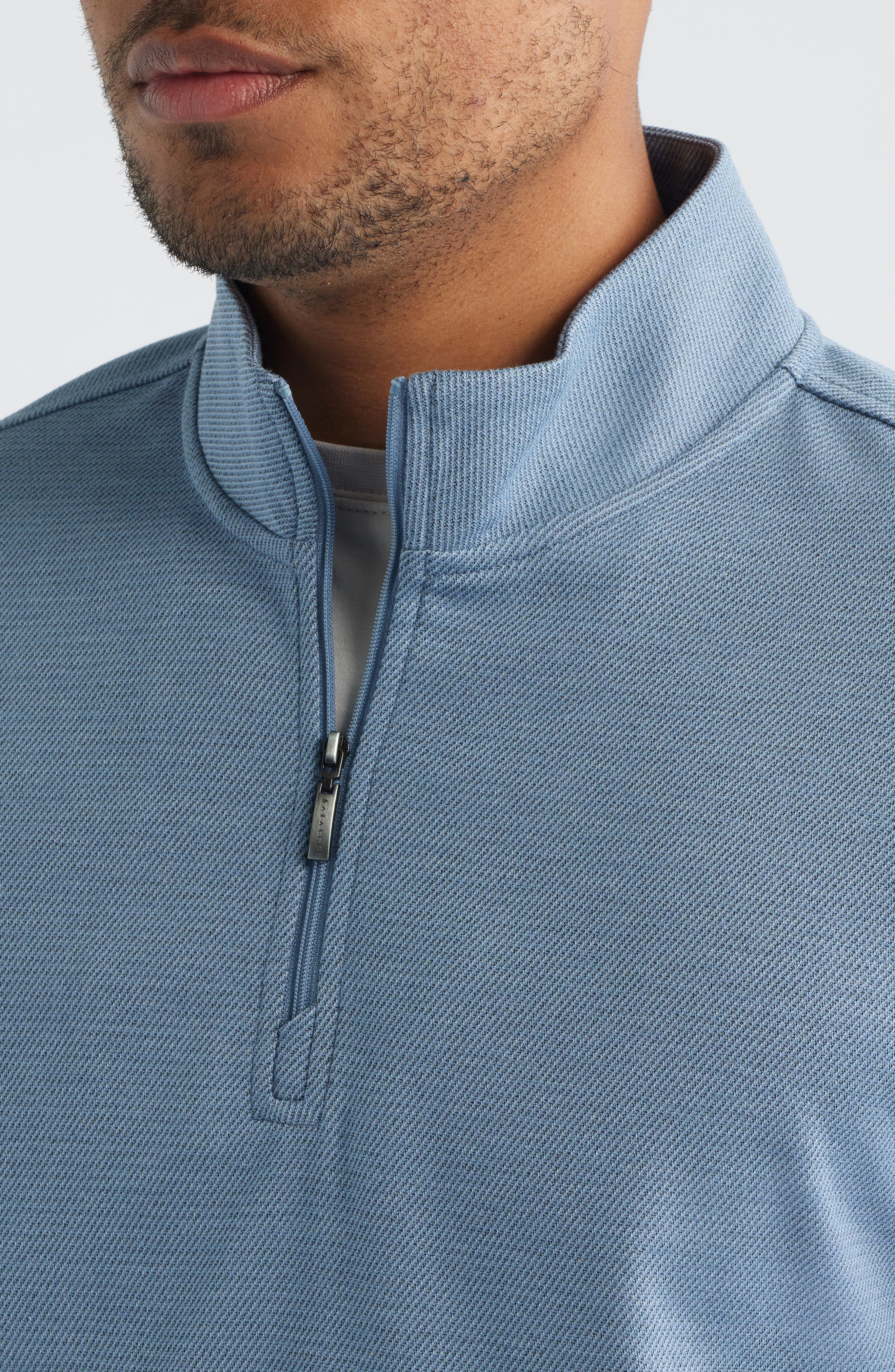 Мужские свитеры Robert Barakett Rupert Quarter Zip Pullover — фото 4