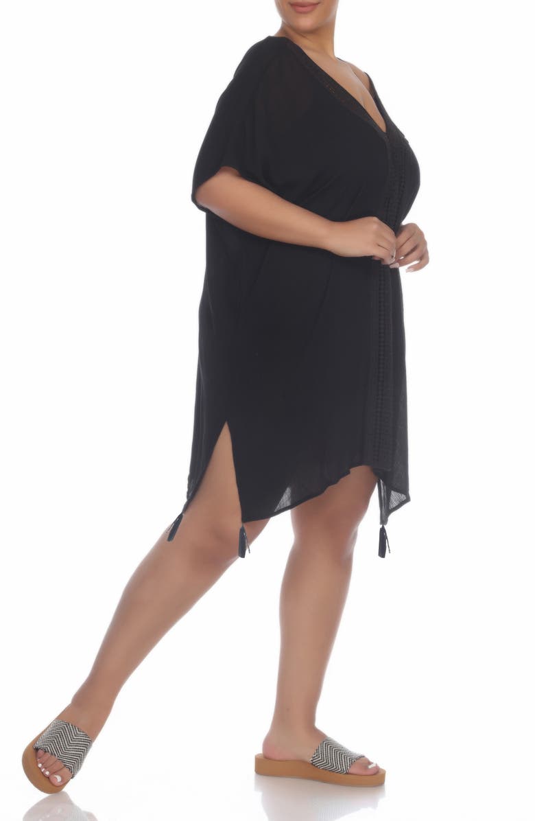 BOHO ME Crochet Trim Coverup, Alternate, color, 