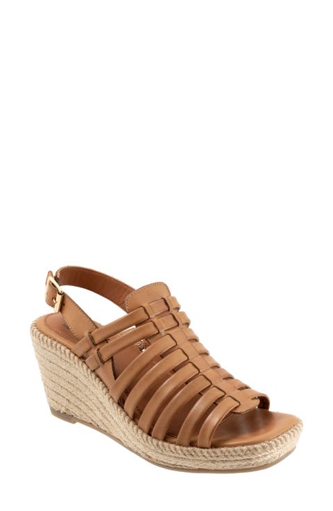 Havana Slingback Espadrille Platform Wedge Sandal (Women)