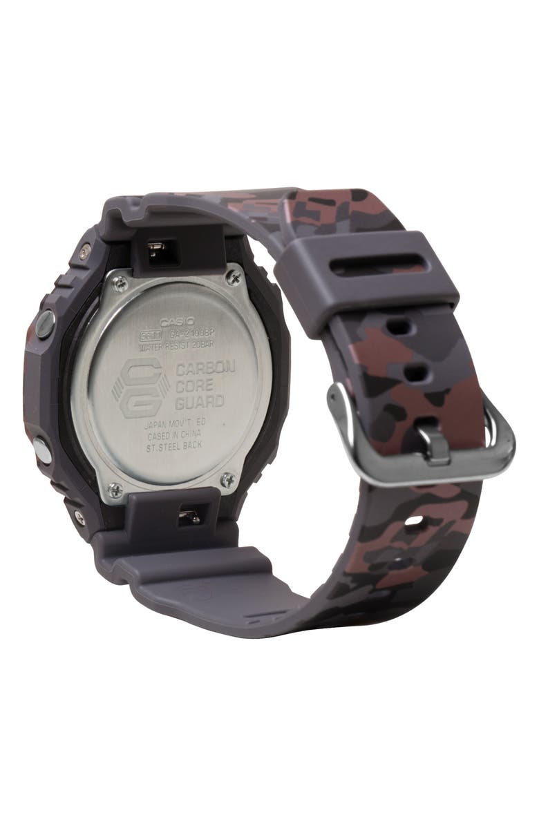 G-SHOCK 5600 Series Ana-Digi Resin Strap Watch, 48.5mm x 45.4mm, Alternate, color, 