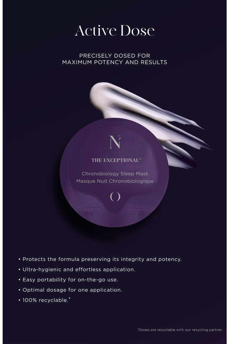 The Exceptional Overnight Chronobiology Peel, Alternate, color, White (8 Doses)