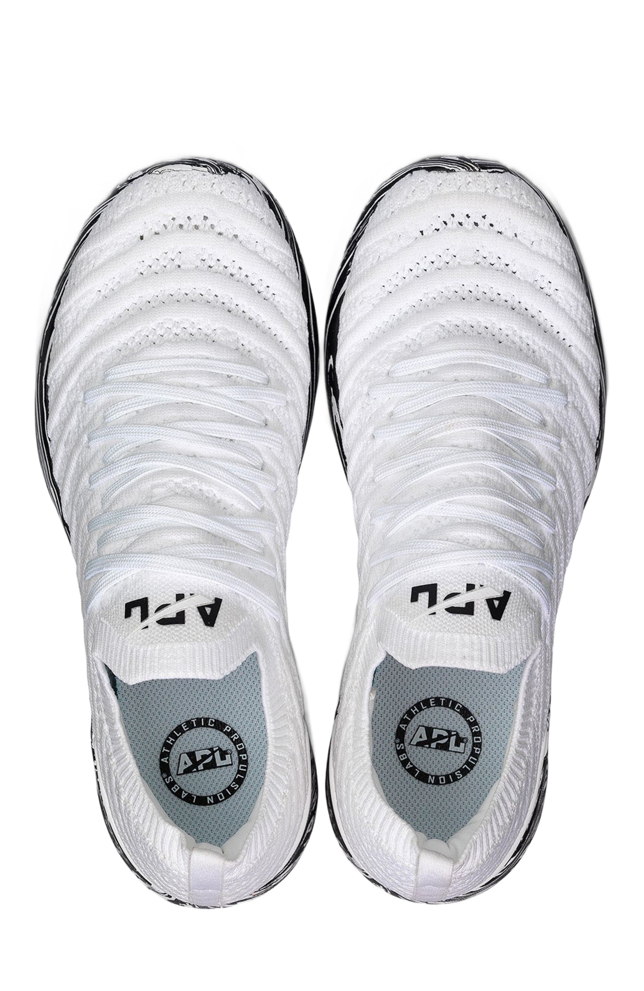 APL Men'S Techloom Wave Sneakers, Alternate, color, White / Black / Marble