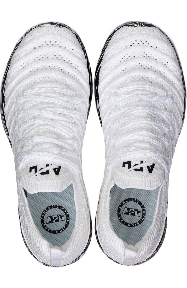 APL Men'S Techloom Wave Sneakers, Alternate, color, White / Black / Marble