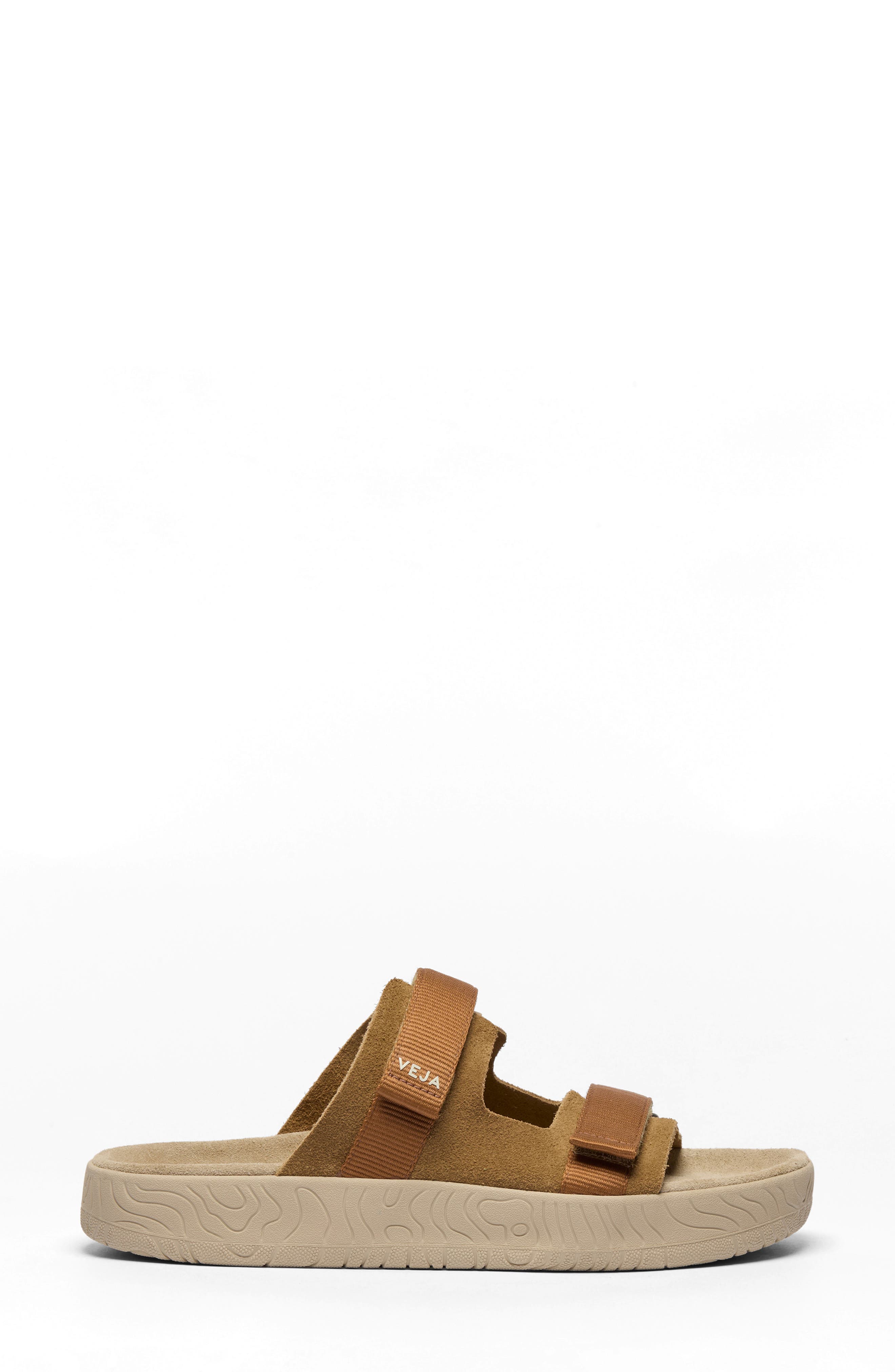Arpoador Slide Sandal, Alternate, color, TENT COGNAC