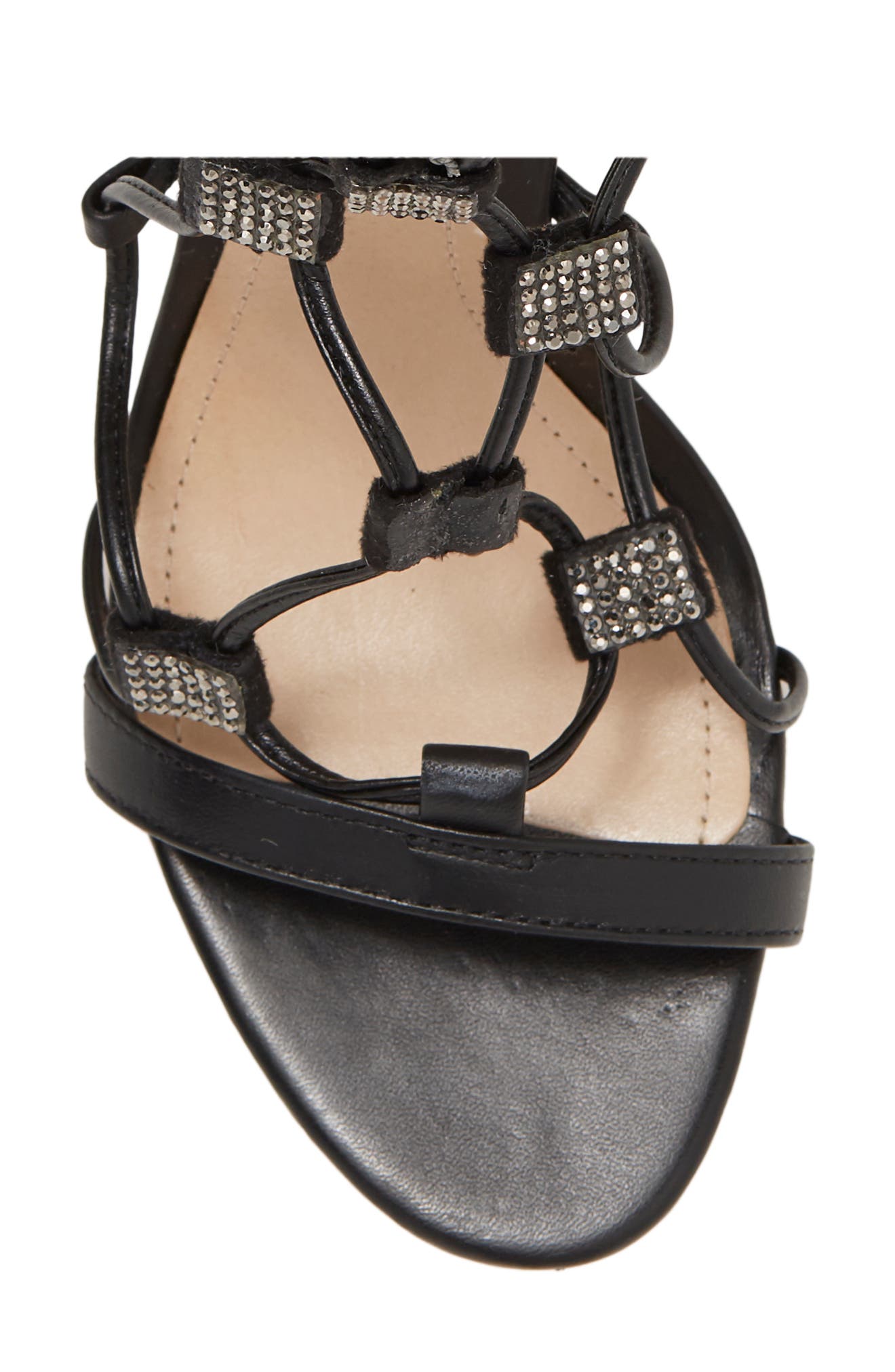 Schutz Kallie Strappy Heeled Sandal, Alternate, color, 