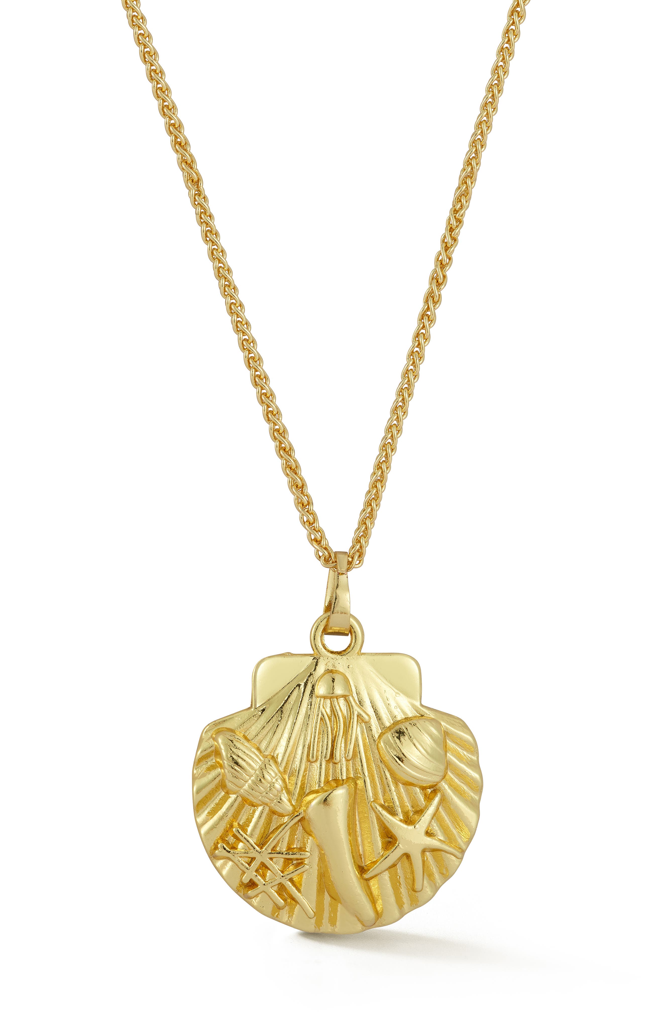Shell Pendant Necklace