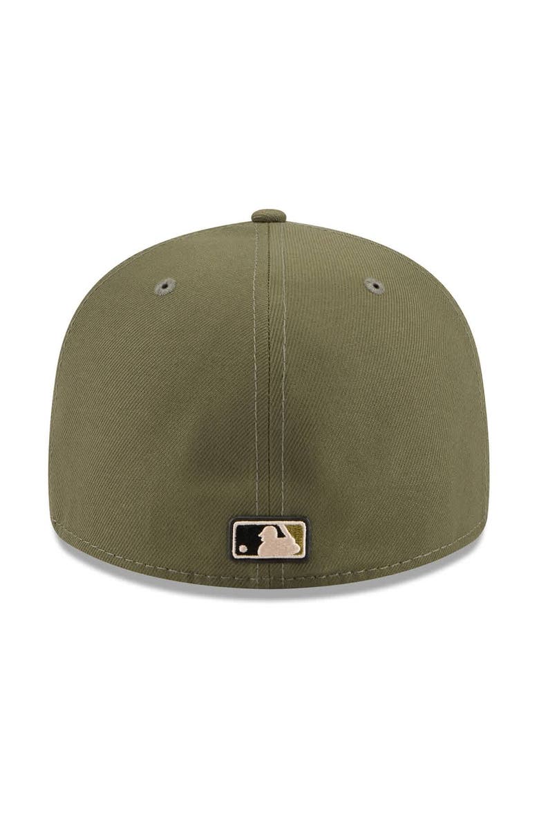 New Era Men's New Era  Olive Los Angeles Angels 2026 Armed Forces Day Low Profile 59FIFTY Fitted Hat, Alternate, color, Olive