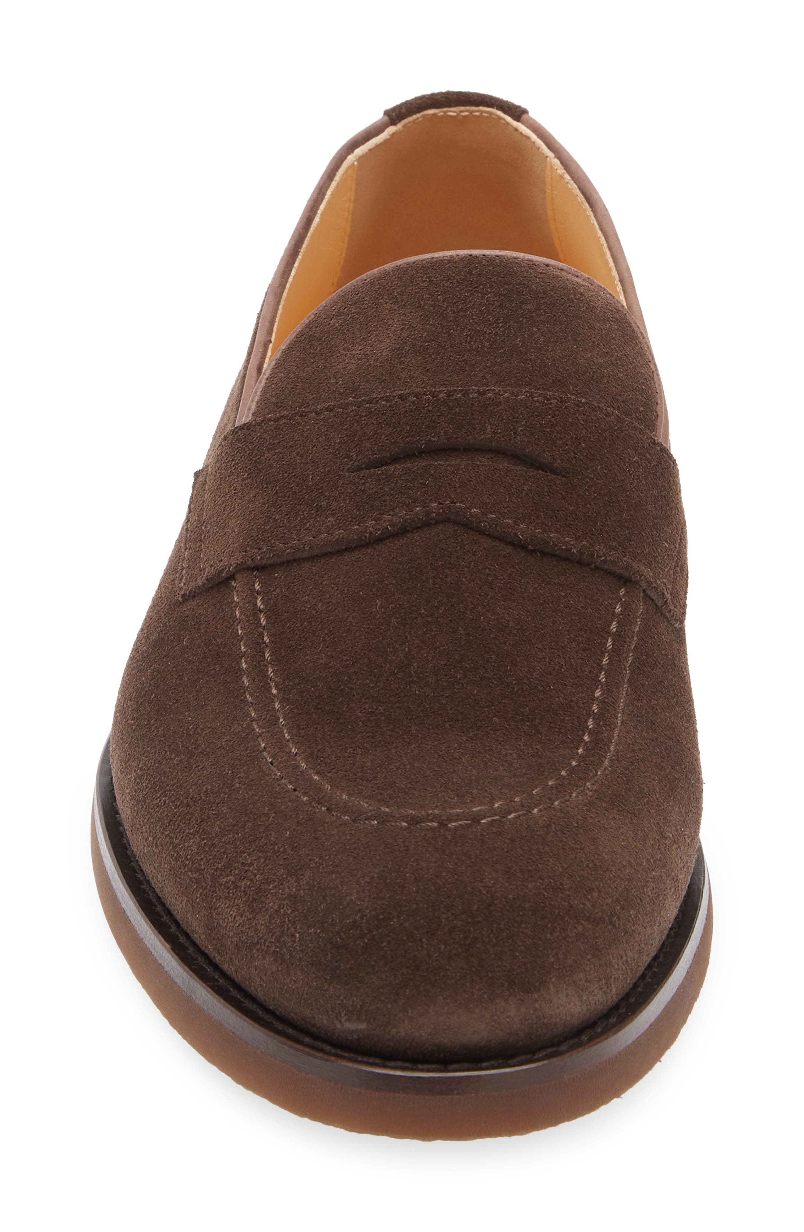 Brunello Cucinelli Penny Loafer, Alternate, color, C7284 Corvino