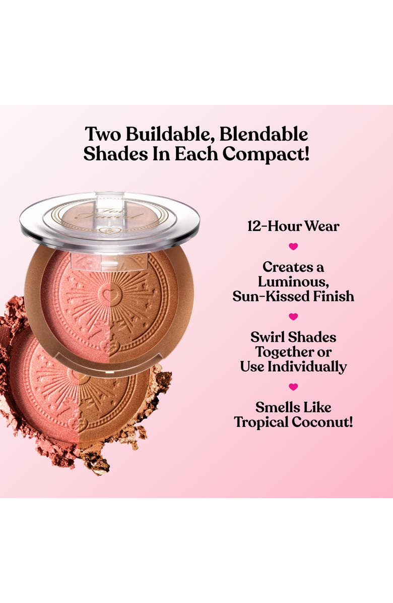 Too Faced Sun Bunny Blushing Bronzer, Alternate, color, 