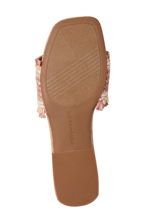 Easy Spirit Graciela Slide Sandal In Light Red