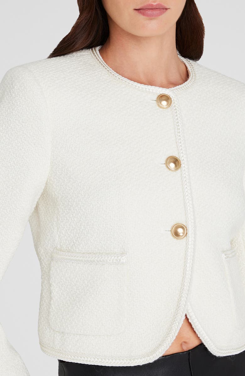 Club Monaco Tweed Cutaway Jacket, Alternate, color,