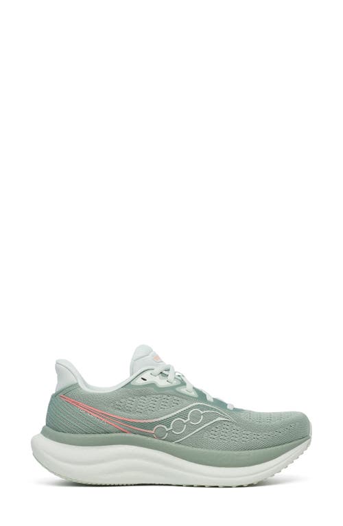 Saucony Triumph 23 Running Shoe In Green