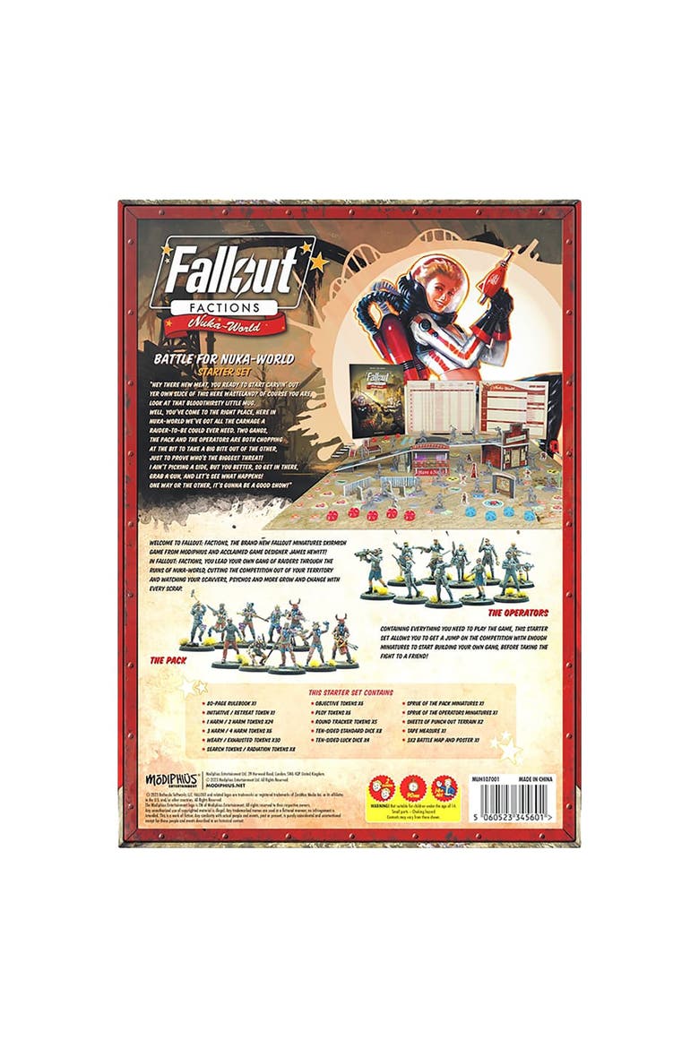 Factions, Battle For Nuka World Starter Set, Alternate, color, Multicolored
