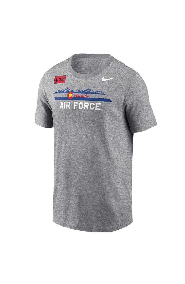 Nike Men's Nike Gray Air Force Falcons APLS Fighting Falcon Collection Rivalry T-Shirt, Alternate, color, Gray