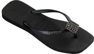 Havaianas Slim Crystal Charm Flip Flop