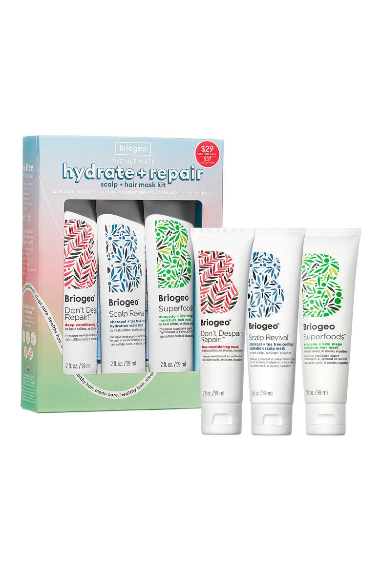 Hydrate + Repair Mask Kit $49 Value, Main, color, NO COLOR