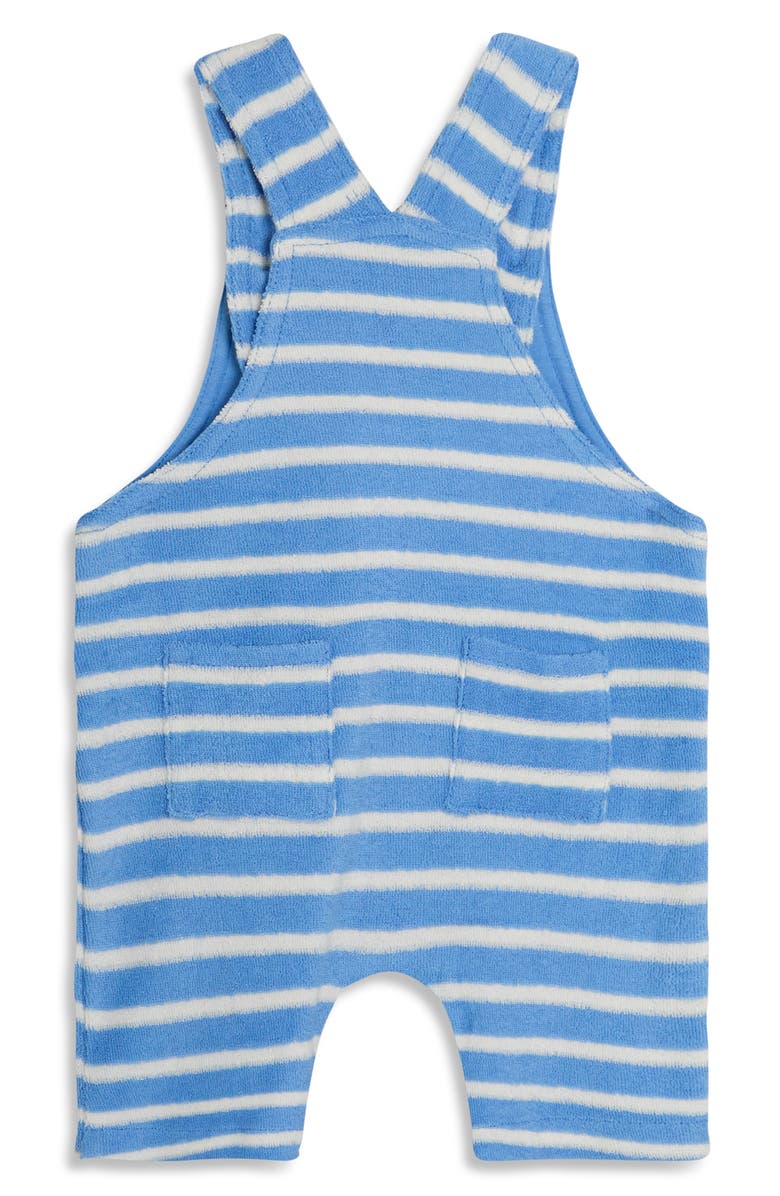 JOJO MAMAN BEBE Crab Cotton T-Shirt & Overalls Set, Alternate, color, Blue