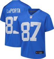 Nike Youth Nike Sam LaPorta Blue Detroit Lions Alternate Game Jersey