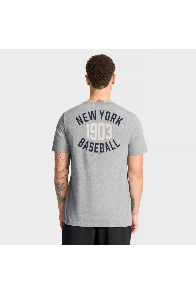 Men's Nike Heather Gray New York Yankees Cooperstown 2-Hit T-Shirt, Alternate, color, Heather Gray