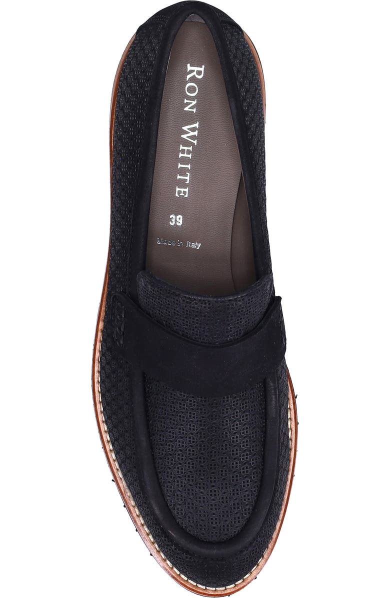 Ron White Tazina Loafer, Alternate, color, Onyx