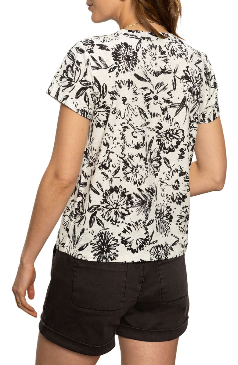 Sanctuary The Perfect T-Shirt, Alternate, color, Black Mead