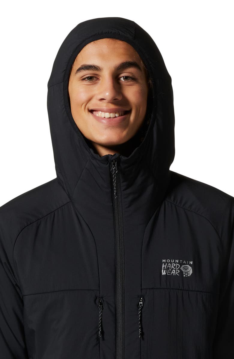 Mountain Hardwear Kor AirShell<sup>™</sup> Warm Hoodie, Alternate, color, Black