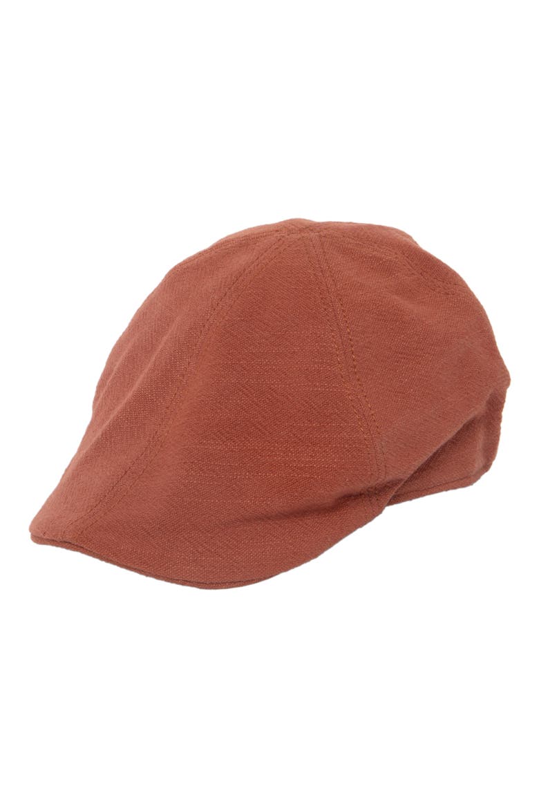Cotton Twill Driver Cap, Main, color, RUST
